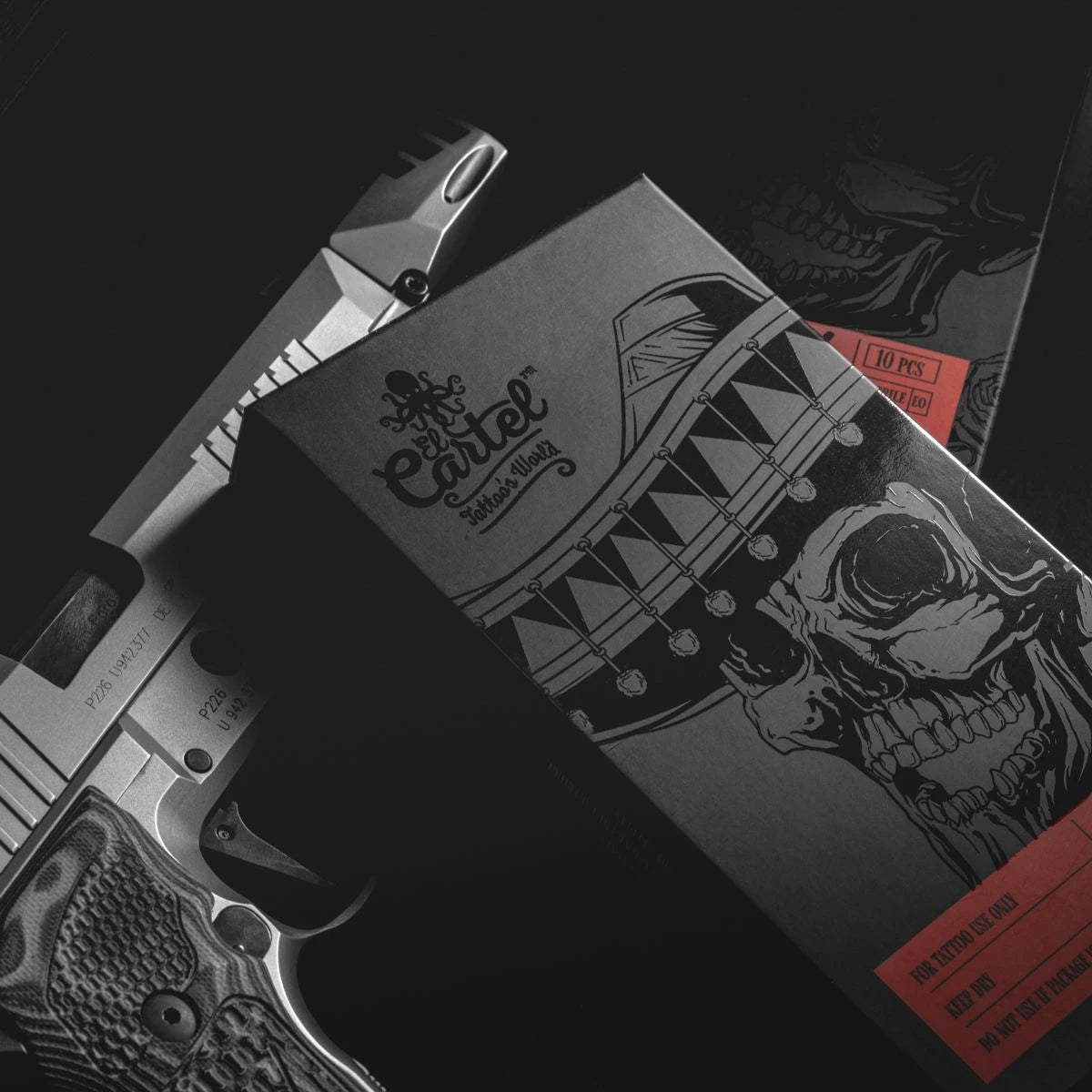 EL CARTEL tatuointineulapatruunat 0,35 45 pehmeäreunainen Magnum 10 kpl