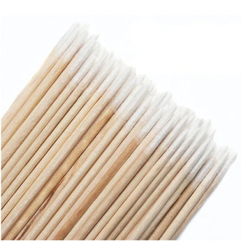 Puupohjaiset pumpulisauvat, 100 kpl