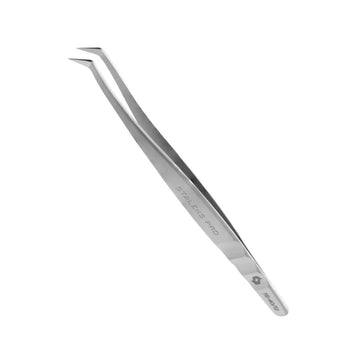 STALEKS Professional silmäripset pinsettit EXPERT 40 TYPE 12, L-muotoinen (65')